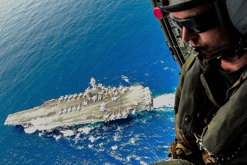 The aircraft carrier USS Ronald Reagan is part of the Third Fleet.