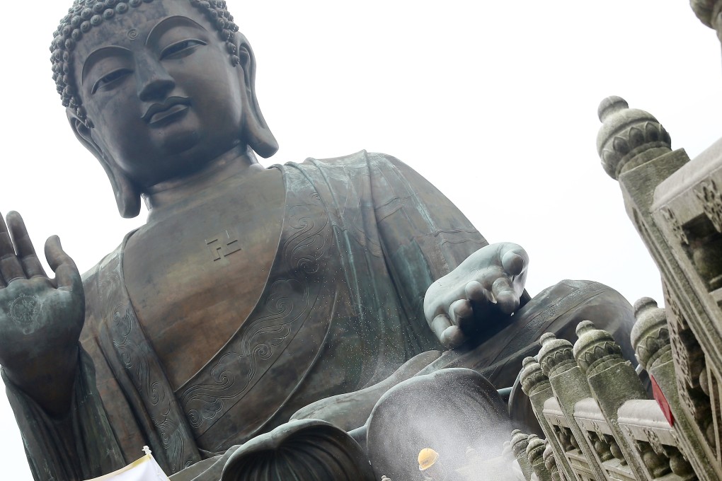 Po Lin Monastery Big Buddha at the Po Lin Monastery on Lantau Island. Photo: K. Y. Cheng