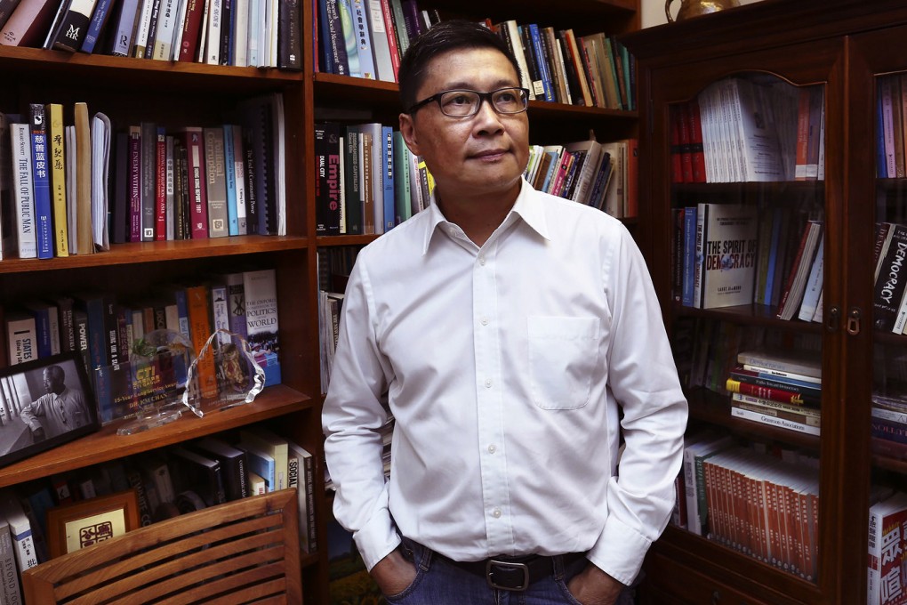 Dr Chan Kin-man believes Hongkongers will become either more radical or cynical should the beleaguered Leung win the next election. Photo: Jonathan Wong