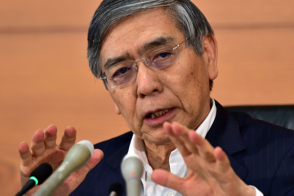 Bank of Japan governor Haruhiko Kuroda says fears that US rate normalisation would trigger outflow of funds from emerging economies and disrupt the global economy appear to be receding. Photo: AFP