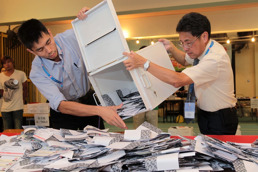 The ICAC has teamed up with the Registration and Electoral Office and the Constitutional and Mainland Affairs Bureau to fight against vote-rigging. Photo: K.Y. Cheng
