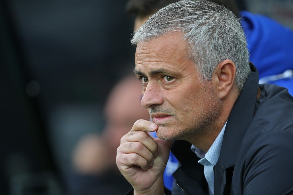Jose Mourinho rated Chelsea's first-half performance "minus one out of 10" against Newcastle. Photo: Reuters