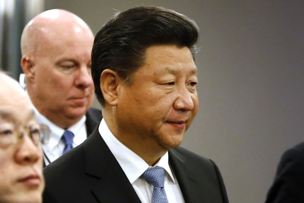 Chinese President Xi Jinping attends the UN General Assembly on Monday. Photo: AP