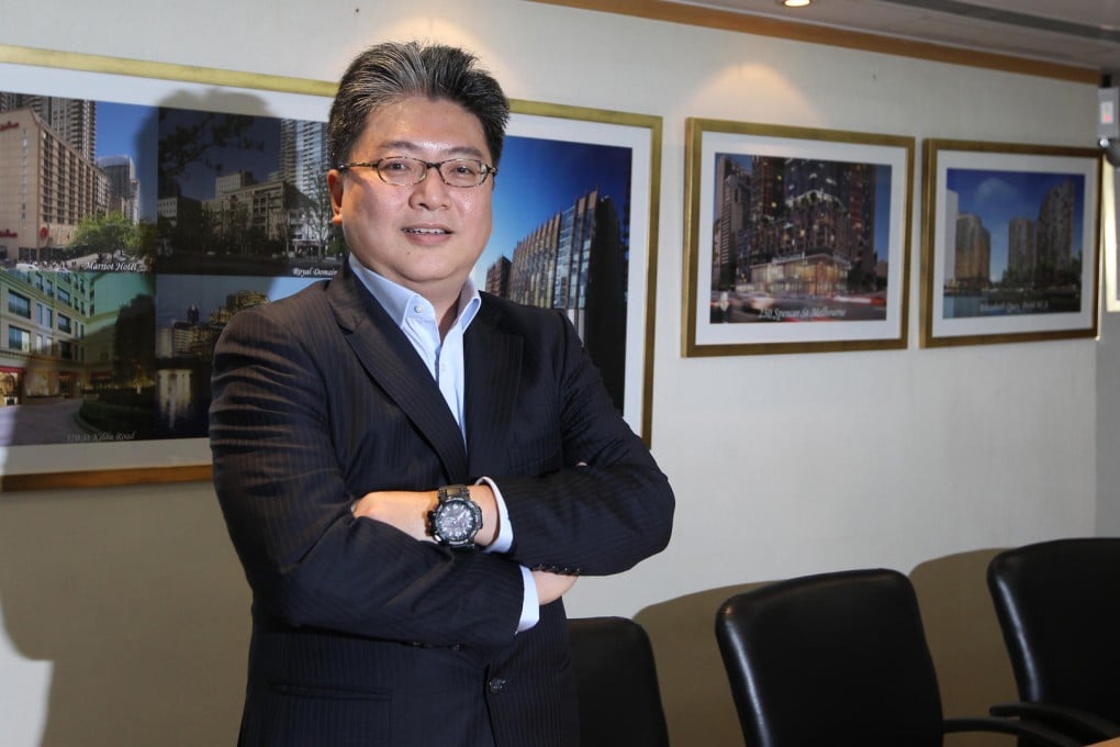 Chris Hoong says construction of the mega project in Brisbane will begin once the company takes over site. Photo: Franke Tsang
