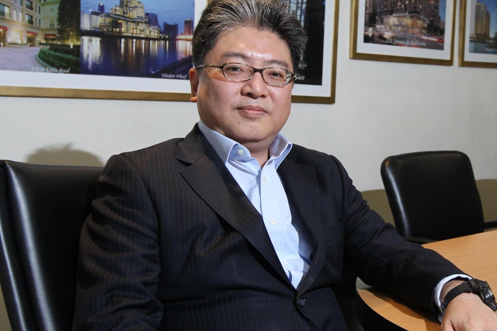 Far East Consortium's Chris Hoong says location and timing are equally important for a successful property investment. Photo: Franke Tsang