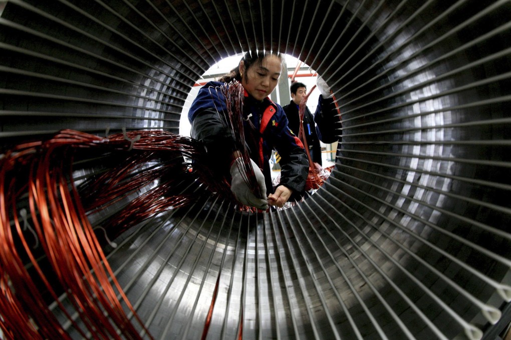 Industrial profits have been hit by rising financial costs and falling product prices. Photo: Reuters