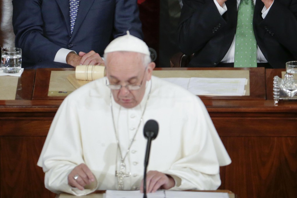 Pope Francis' visit eclipsed Chinese President Xi Jinping's trip in the US. Photo: AP