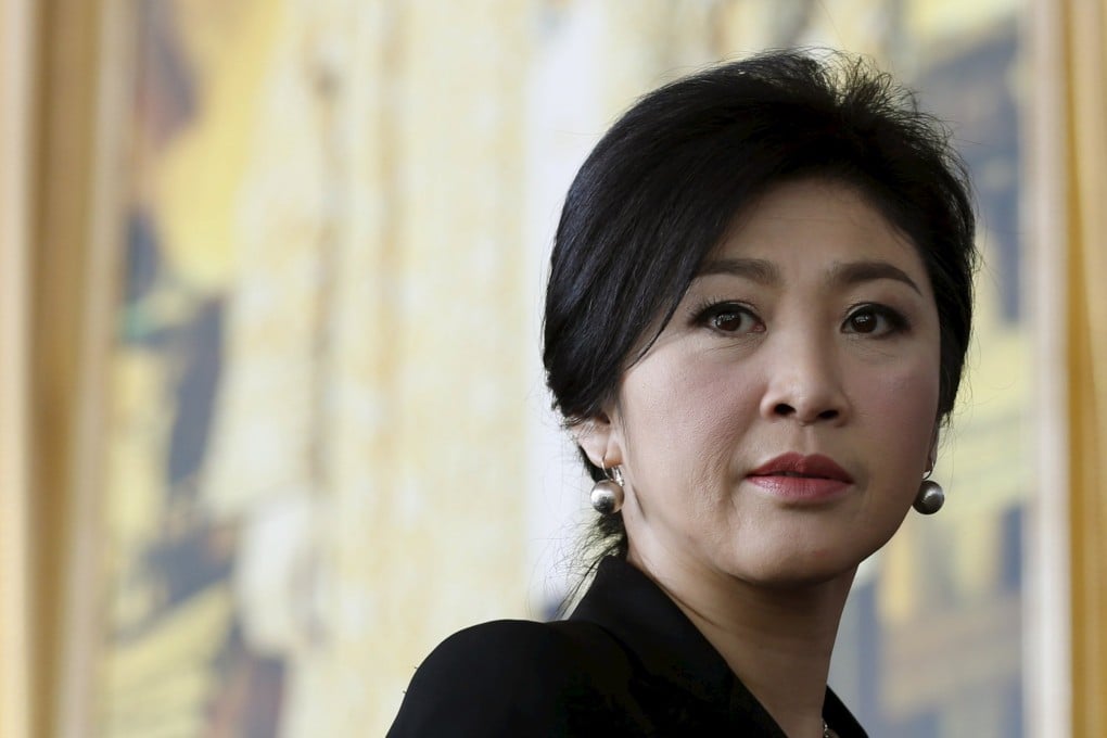 Ousted Thai Prime Minister Yingluck Shinawatra arrives at the criminal court in Bangkok. Photo: Reuters