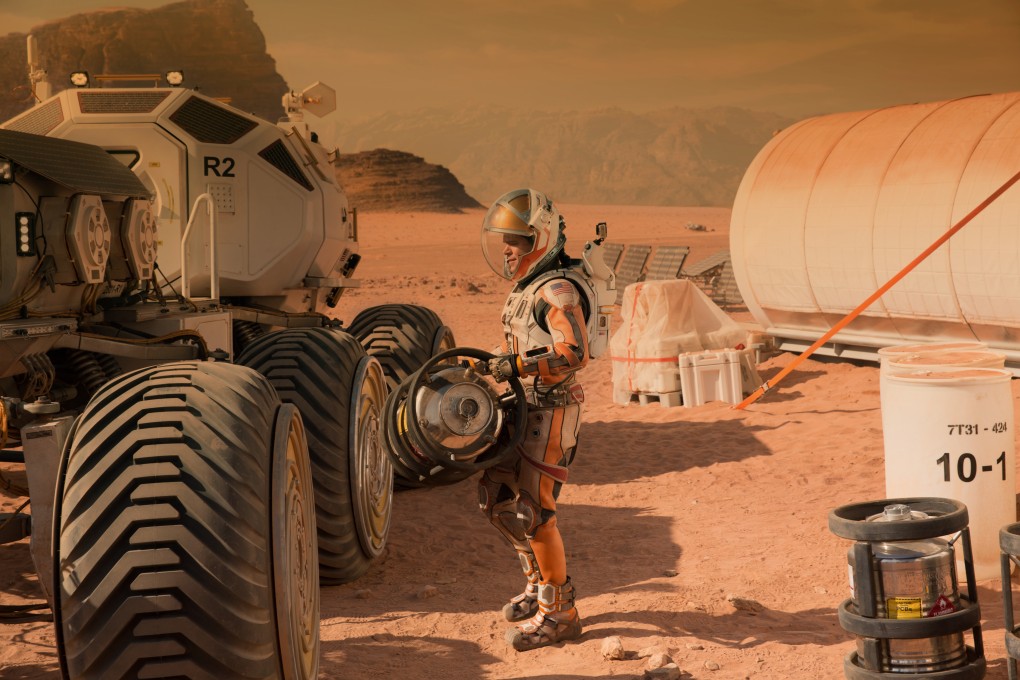Still from The Martian. Photo: Giles Keyte