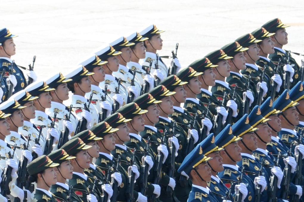 The study found that people tend to underestimate the number of formations arranged in lines or circles. Photo: Xinhua