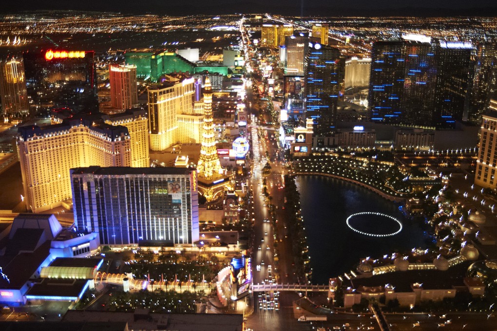 Las Vegas, the unreal city that is the setting for James Sie's novel. Photo: Corbis