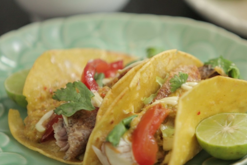 Balinese fish tacos. Photos: Robin Fall