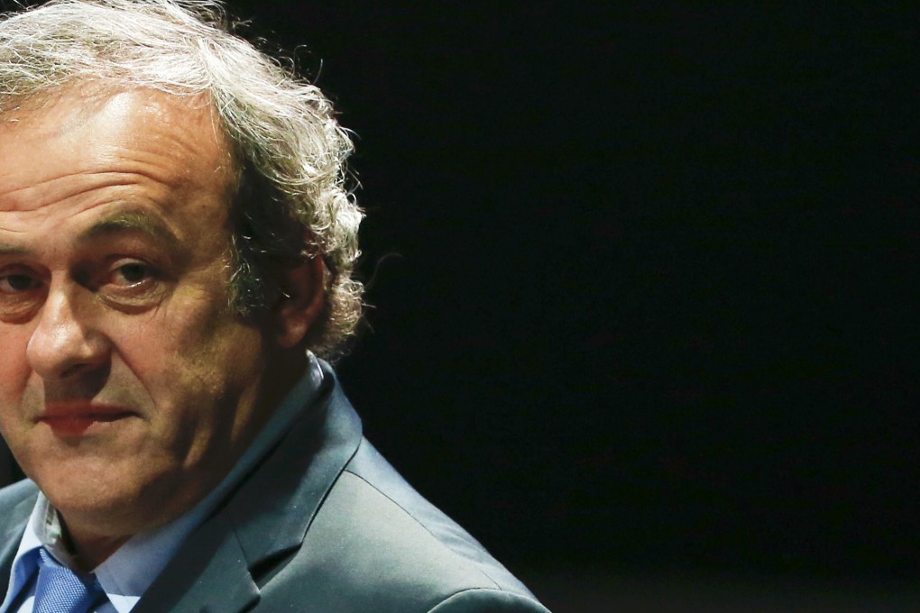 Uefa chief Michel Platini's hopes of becoming the next Fifa boss have been dealt a huge blow. Photo: Reuters