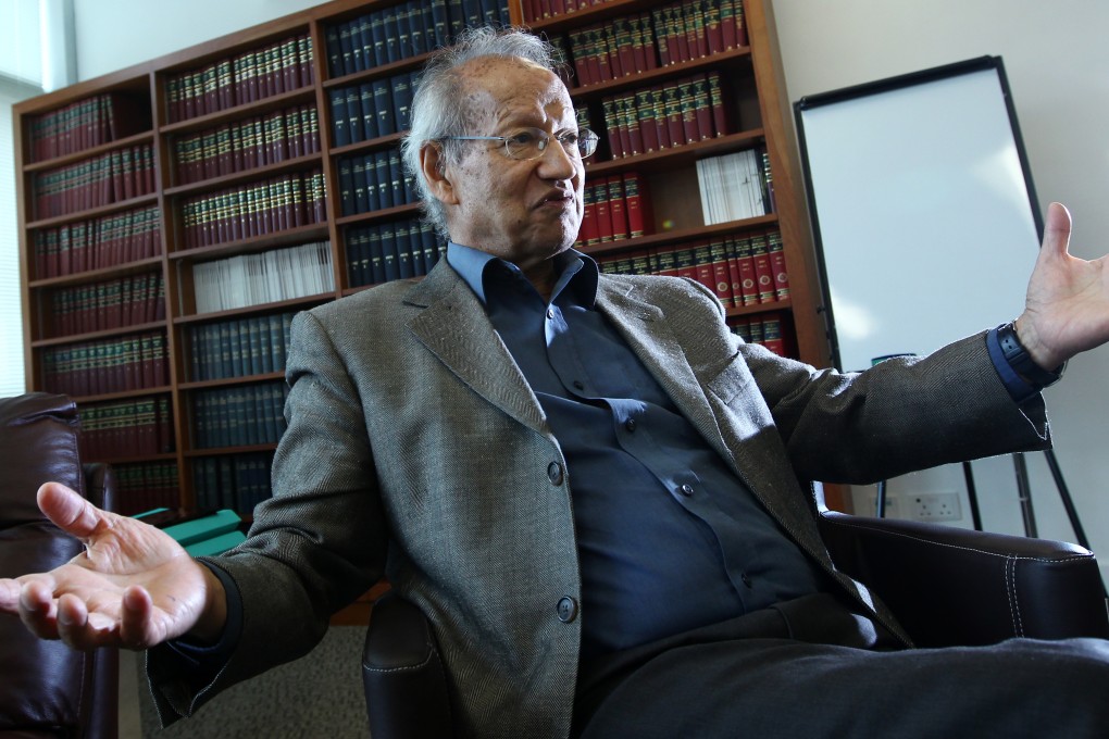 Ghai is a constitutional expert who strongly supported Johannes Chan in his failed bid to be a pro-vice-chancellor at the University of Hong Kong. Photo: Jonathan Wong