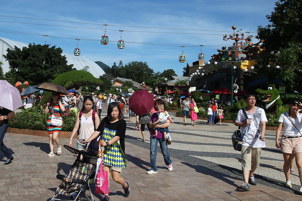 Ocean Park implemented traffic mitigation measures to prepare for upcoming peak periods. Photo: SCMP Pictures