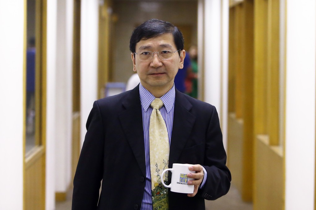Johannes Chan, professor of law and a former dean of the university's law faculty, is an advocate of democracy and human rights. Photo: Sam Tsang