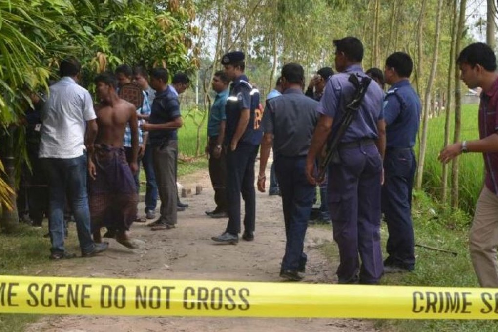 The 66-year-old was riding in a rickshaw when he was shot dead in Kaunia town, police said. Photo: SCMP Pictures