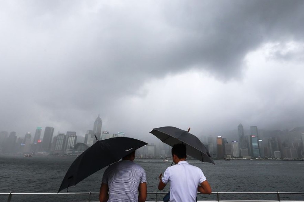 The typhoon was forecast to pass closest to Hong Kong in the hours between midnight and the early morning. Photo: SCMP Pictures