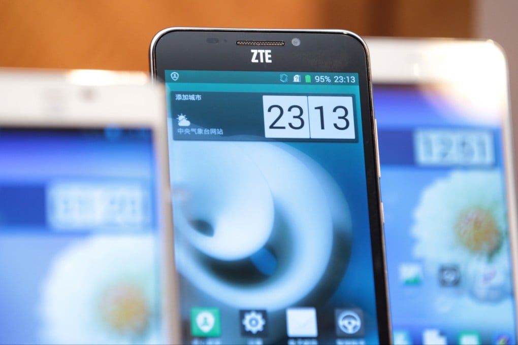 ZTE is already the fourth largest smartphone vendor in the US, with a nearly 8 per cent market share. Photo: Thomas Yau