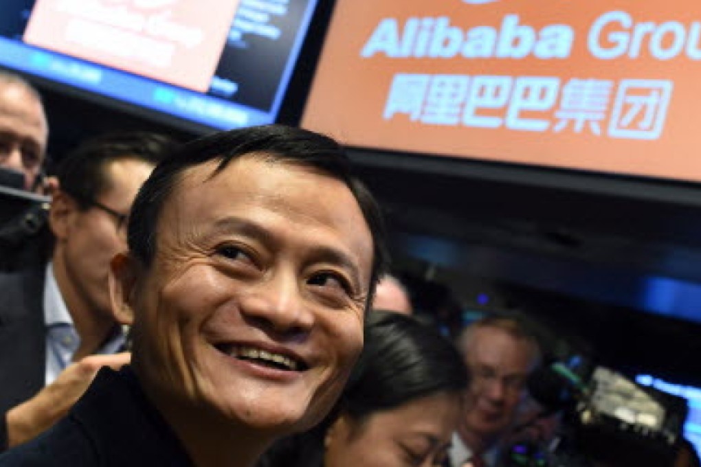 Alibaba founder Jack Ma Yun took its listing to New York last year. Photo: AFP