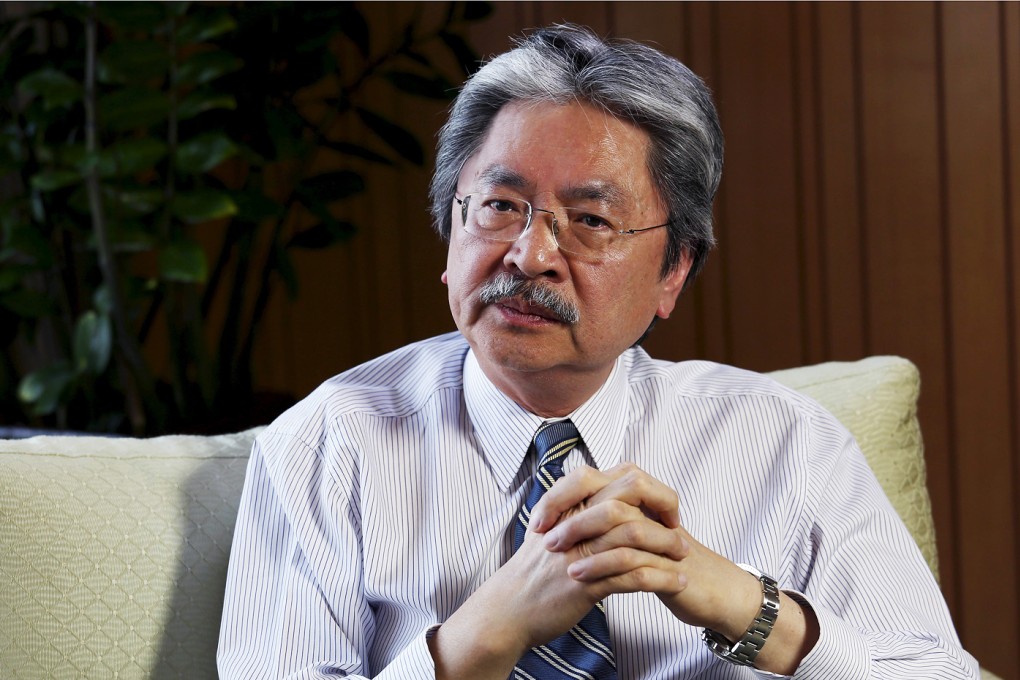 John Tsang Chun-wah would not say if the government's market-cooling measures needed to be revised in order to stabilise the market. Photo: Reuters