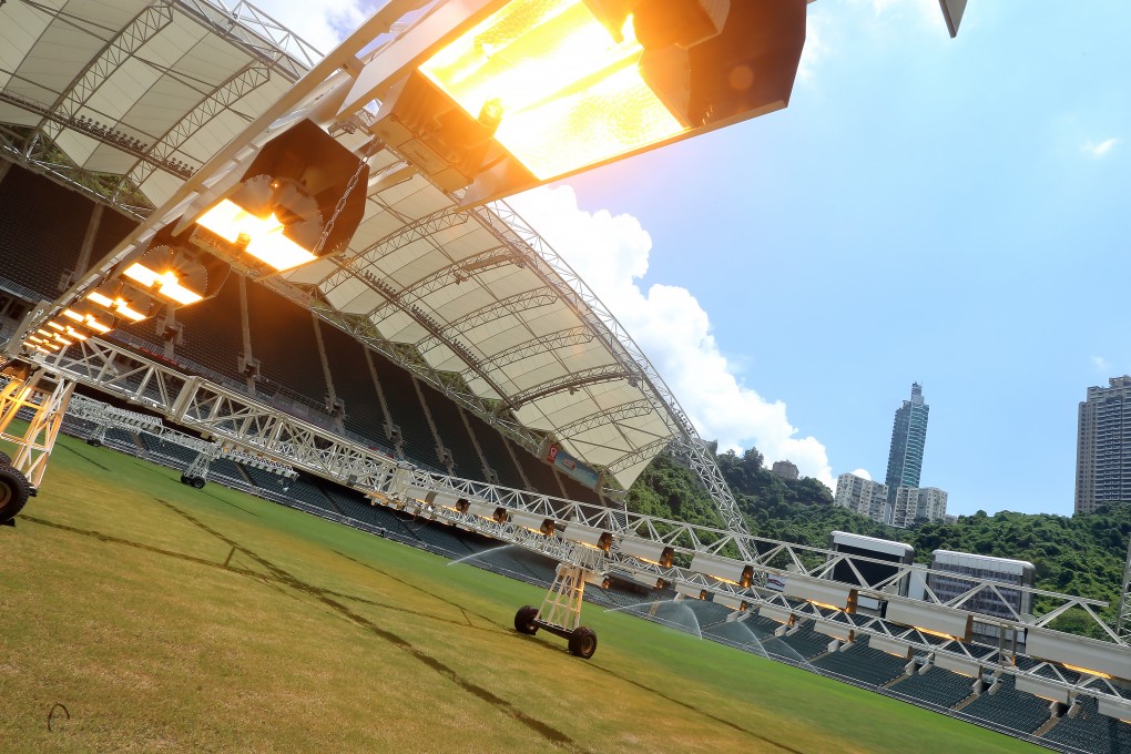 The pitch at Hong Kong Stadium is undergoing a major renovation. Photo: David Wong