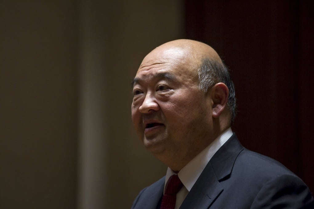 Hong Kong Chief Justice Geoffrey Ma speaks to the media during a media tour of the Court of Final Appeal (CFA). Photo: Reuters