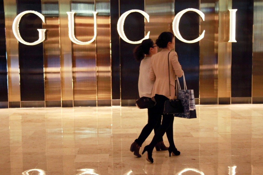 China's luxury market is estimated to have stood at 115 billion yuan last year, down fractionally from the previous year due to a government crackdown on officials' lavish spending. Photo: AFP