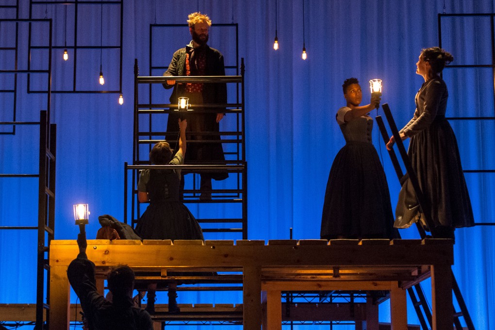 A scene from the Bristol Old Vic/National Theatre production of Jane Eyre. Photo: Manuel Harlan