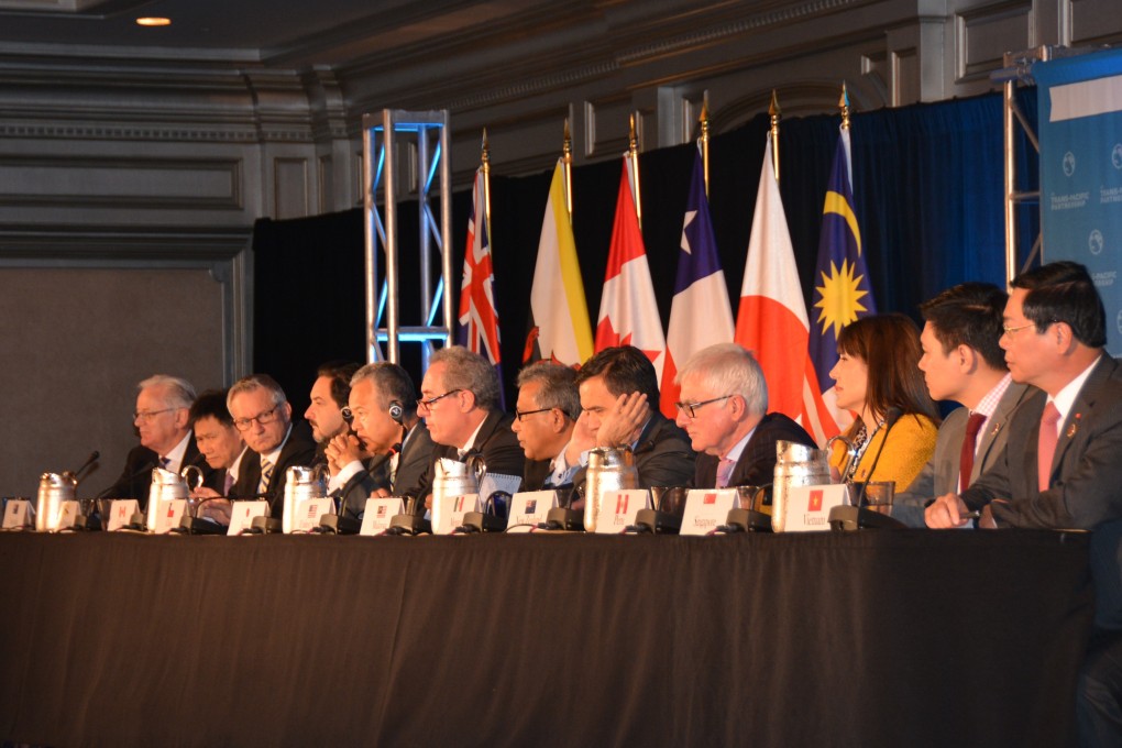 China was noticeably absent at the TPP talks. Photo: Xinhua