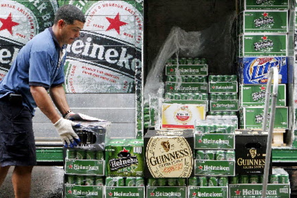 Diageo sold its 57.87 per cent stake in D&G, the maker of Red Stripe beer, and its 49.99 per cent stake in GAPL to Heineken. Photo: AP