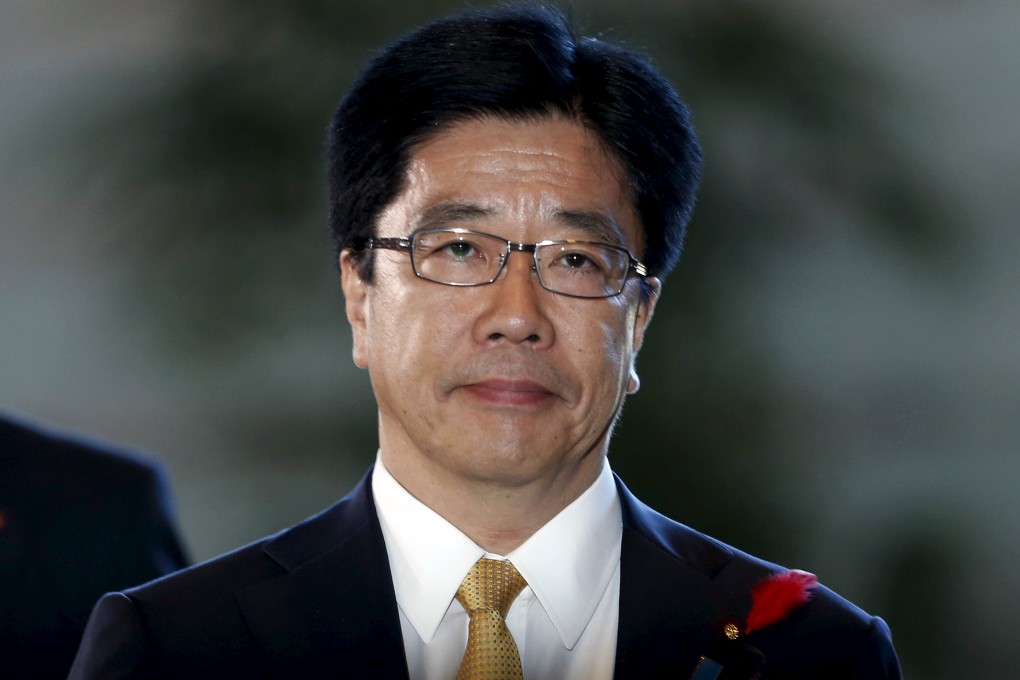 Katsunobu Kato, a former finance ministry bureaucrat and a father of four daughters, is tasked with tackling the declining birthrate.  Photo: Reuters