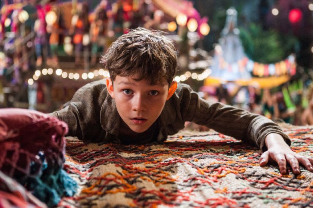 Levi Miller as the young Peter in Pan, the retelling of J.M. Barrie's beloved tale.