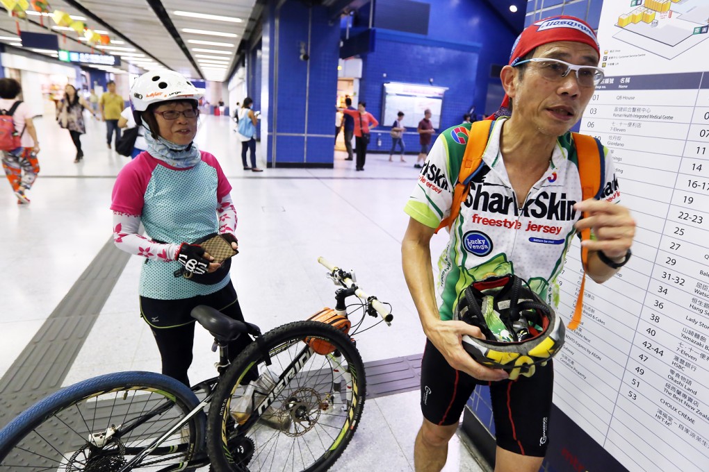 Bikes might exceed the maximum length of baggage permitted by the railway operator and be treated as "oversized baggage". Photo: Edward Wong