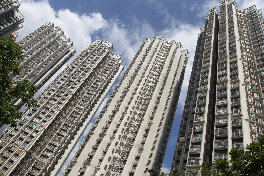 It is the first time rents and prices of small flats have fallen since October 2013. Photo: Edward Wong