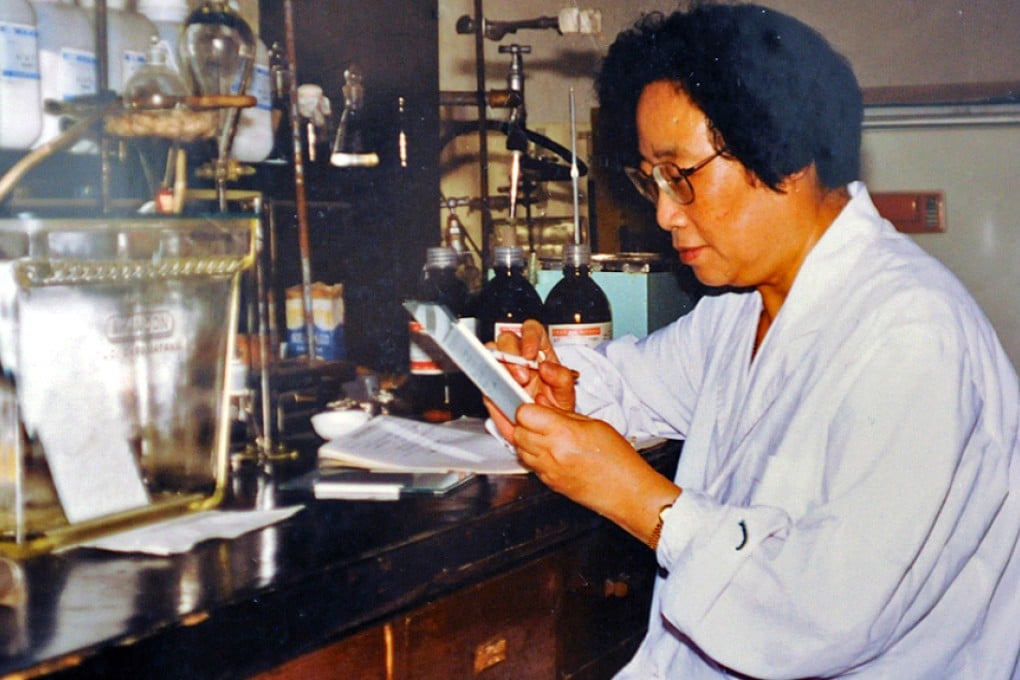 Tu Youyou's work began in the late 1960s at the height of Mao's  Cultural Revolution. Her interest in traditional Chinese medicine drew her to ancient texts that pointed to artemesinin, a key to saving millions of lives. Photo: Xinhua