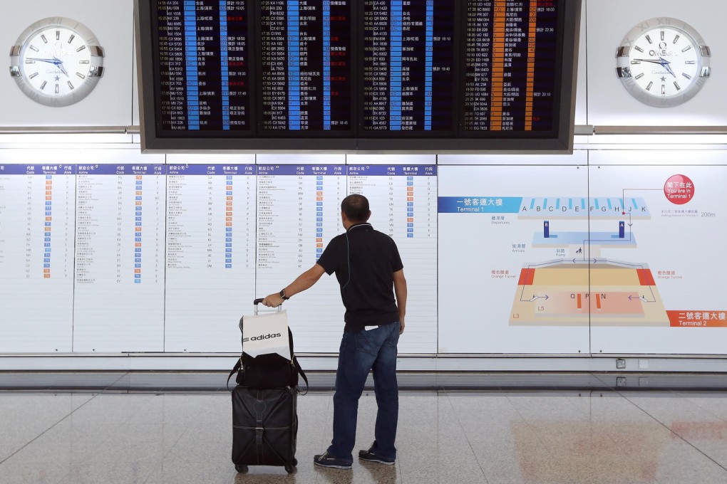 The Airport Authority wants to impose a levy on travellers to help fund the expansion of Hong Kong's airport. Photo: Sam Tsang