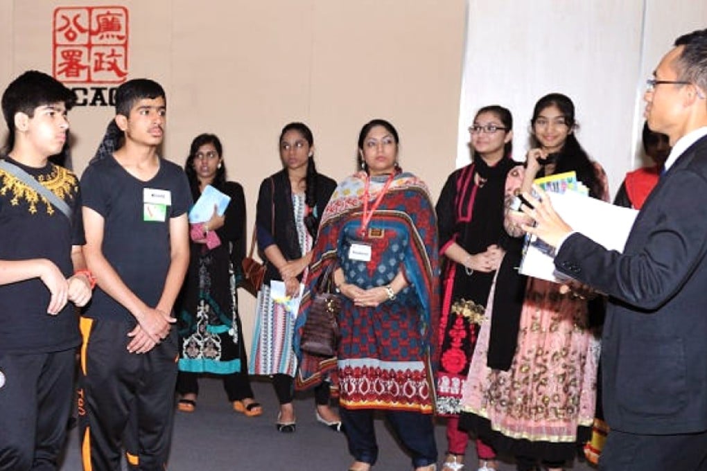 Students enjoy an ICAC training session. Photo: SCMP Pictures