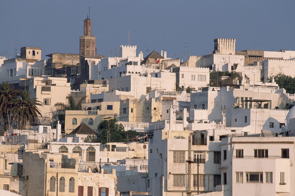 The whitewashed buildings of old Tangier, the city that the narrator of Street of Thieves is forced to leave. Photo: Corbis