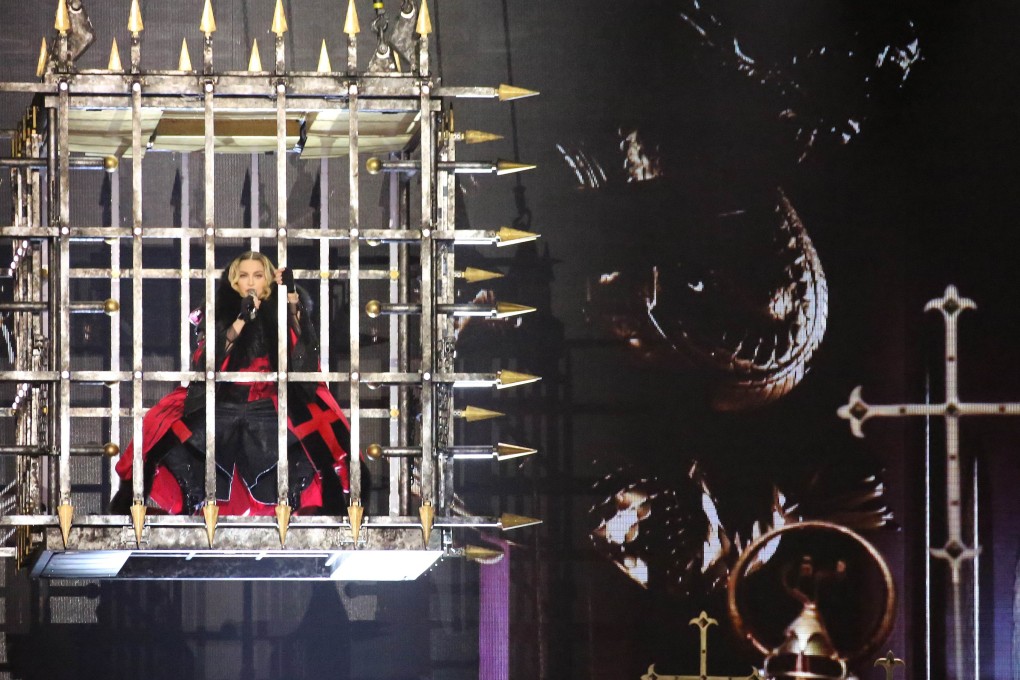 Madonna performs at New York's Madison Square Garden in September.