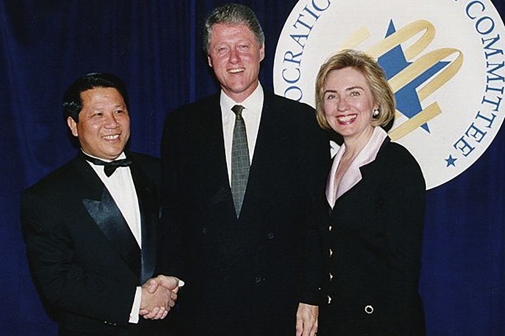 Macau billionaire Ng Lap Seng (left) is shown with former US president Bill Clinton and his wife, former secretary of state Hillary Rodham Clinton. Photo: SCMP Pictures