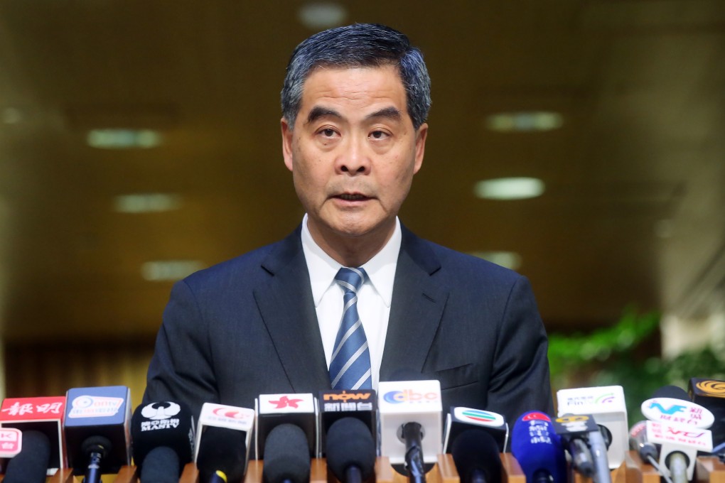 Chief Executive Leung Chun-ying said he 'did not interfere' in the process. The rejection of Professor Johannes Chan, a pro-democracy scholar, is widely seen as having been politically motivated. Photo: Dickson Lee