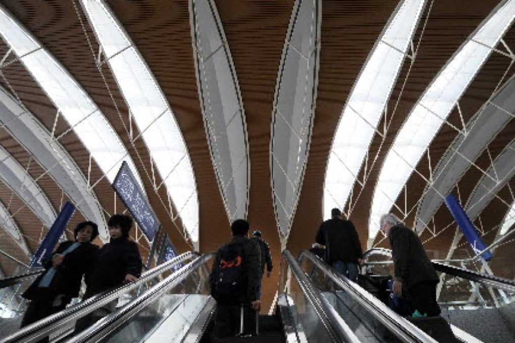 Shanghai Pudong, in 31st place, was the most connected Chinese airport. Photo: AFP