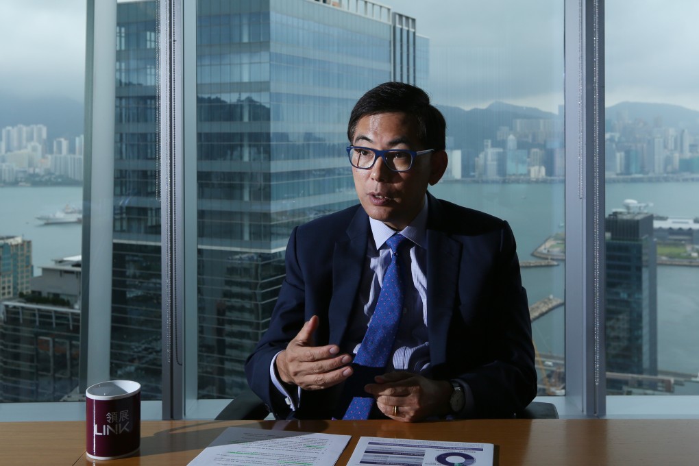 George Hongchoy is aiming to expans the Link Reit's business in mainland China. Photo: Nora Tam