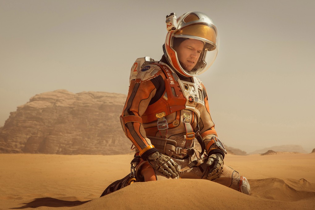 Matt Damon portrays an astronaut who faces seemingly insurmountable odds as he tries to find a way to subsist on a hostile planet in "The Martian."