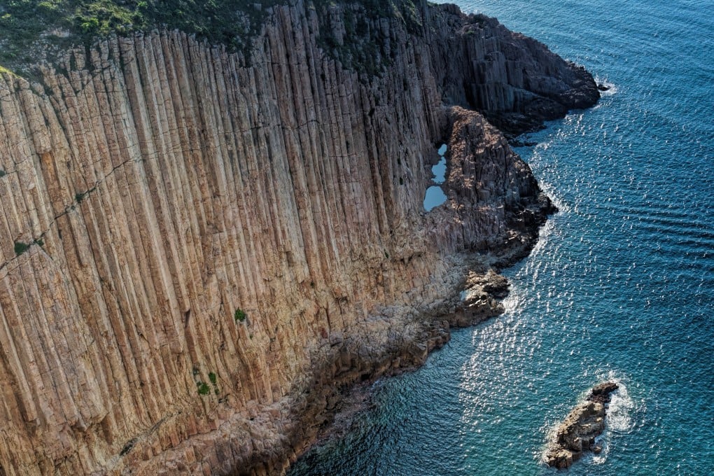 Po Pin Chau in the Hong Kong Global Geopark. Photos: Martin Williams