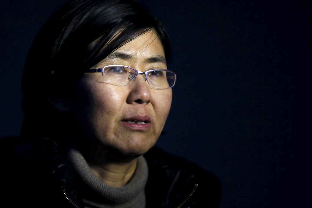 Civil rights lawyer Wang Yu was detained during a crackdown on activists in July. Photo: Reuters