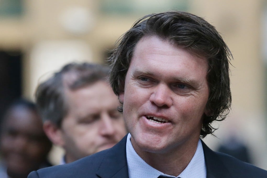 Former New Zealand cricketer Lou Vincent arrives at Southwark Crown Court on Monday. Photo: AP