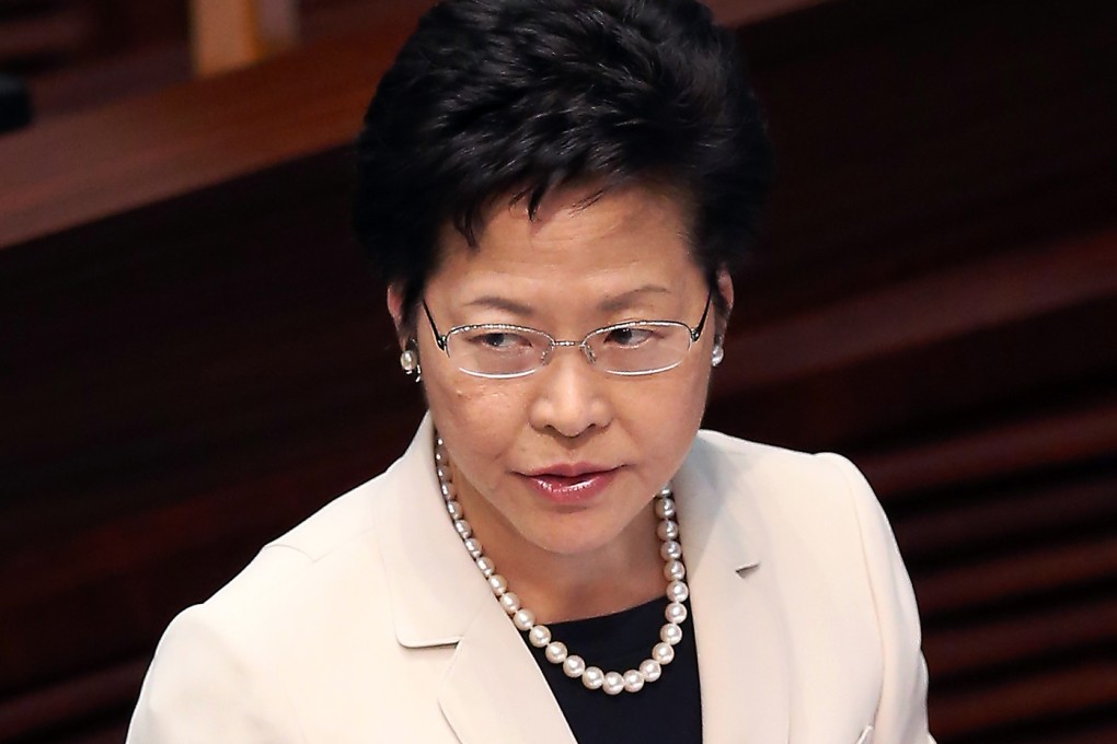 Any revisions to election laws are unlikely to happen in time for the Legco election next year, acting chief executive Carrie Lam says. Photo: K.Y. Cheng