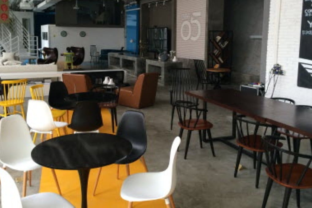 WOWQU, which opened in Guangzhou in September, has a 300 square metre lobby and 147 flats. Photo: Sidney Leng